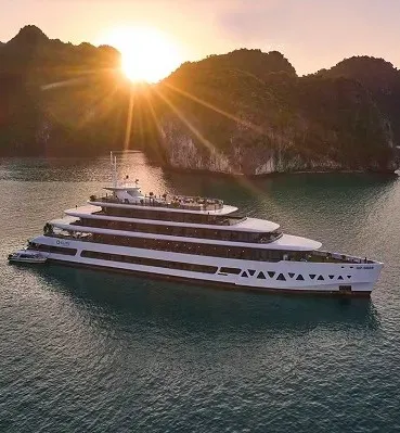 Halong bay is the best of all Thailand Laos Cambodia and Vietnam Tour package 2024 and Vietnam family holiday with kids, seniors and teenagers